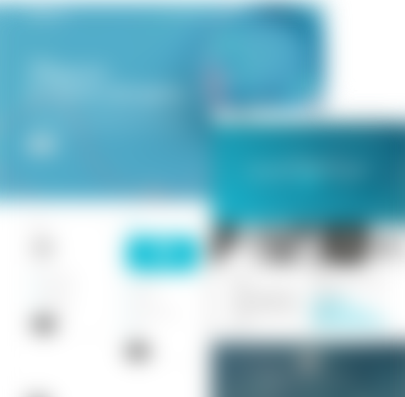 TURQUOISE, mobile first template